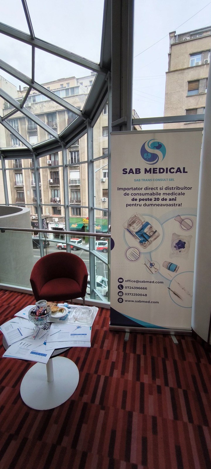 Roll-up SAB MEDICAL la congres