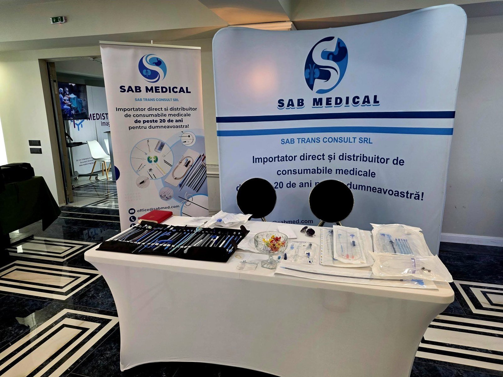 Standul SAB MEDICAL la congres