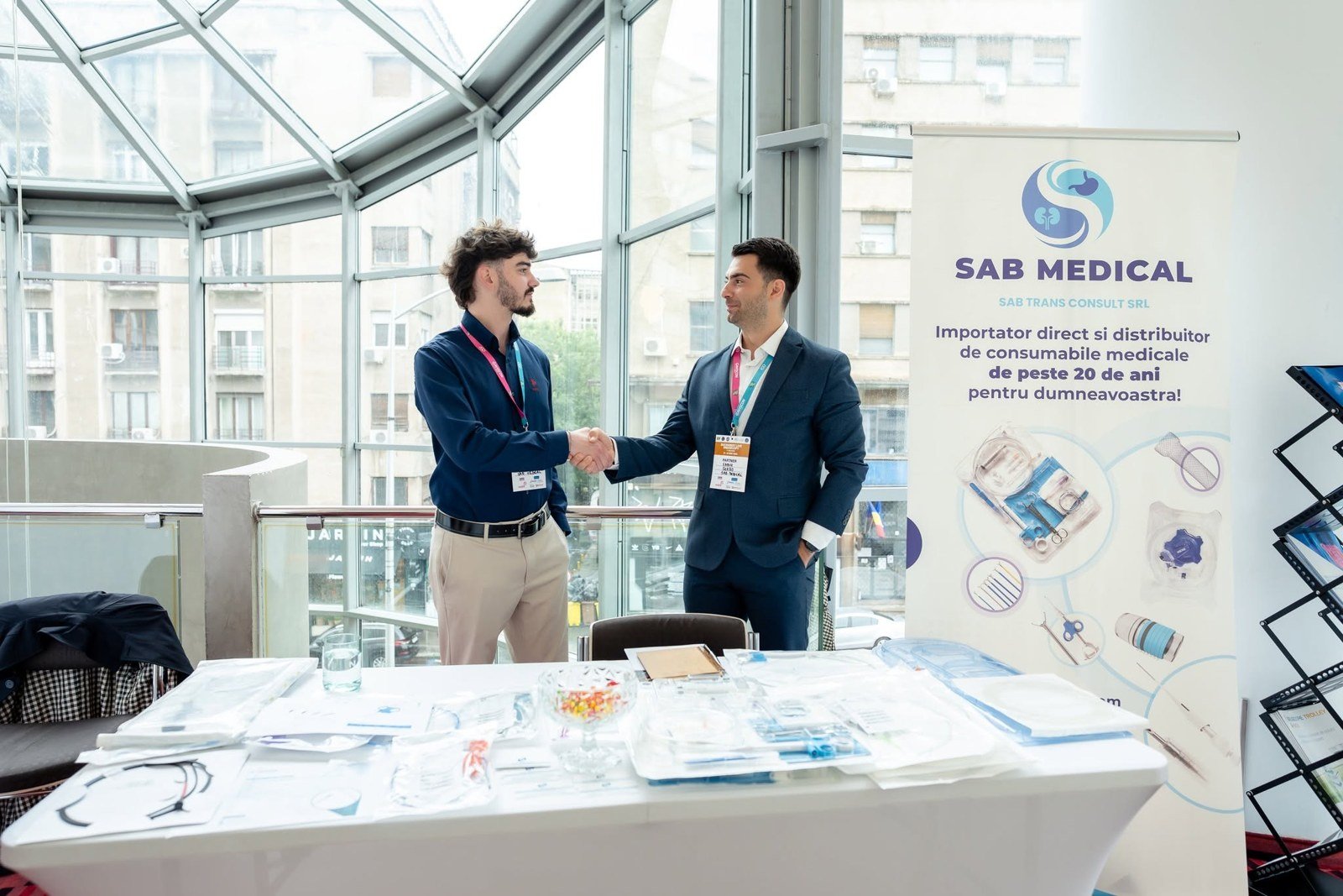 Standul SAB MEDICAL la congres